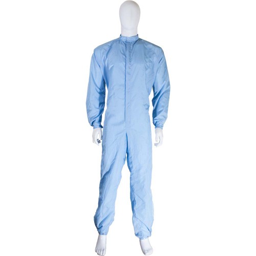 ZCR167 Cleanroom Coverall Stud Cuff & Ankle